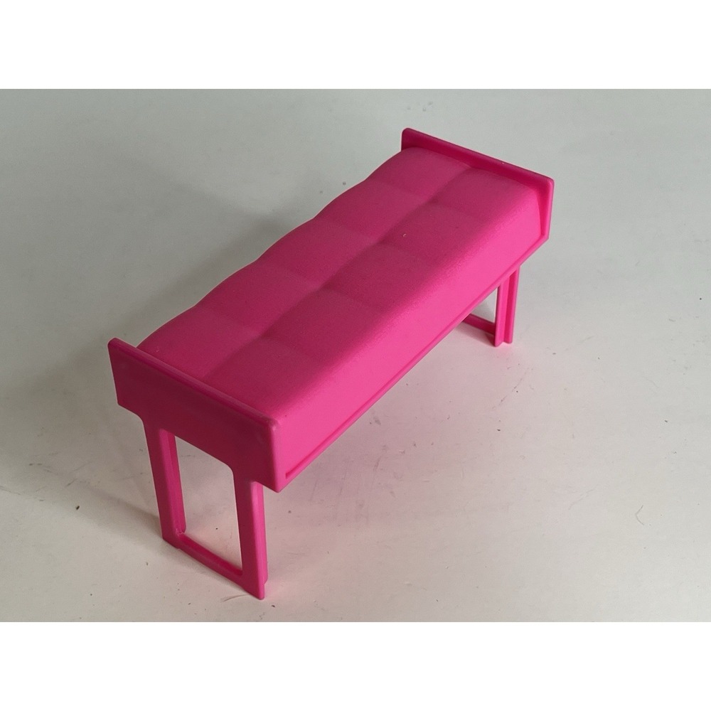 Mattel Barbie 2021 Dreamhouse Replacement PINK BENCH or COFFEE TABLE
